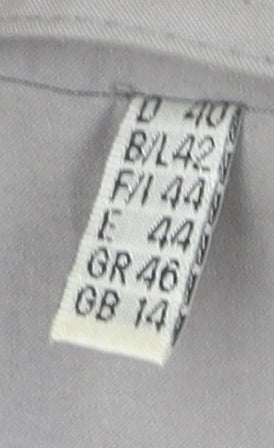London Fog Women's Grey Long Overcoat Size 14