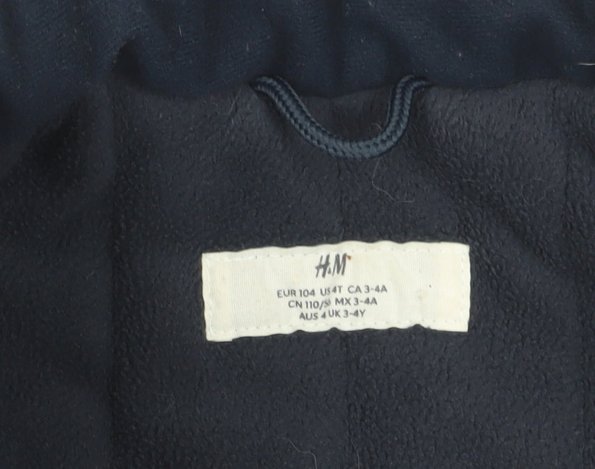 H&M Girls Multicoloured Puffer Jacket, 4 Years, Reflective