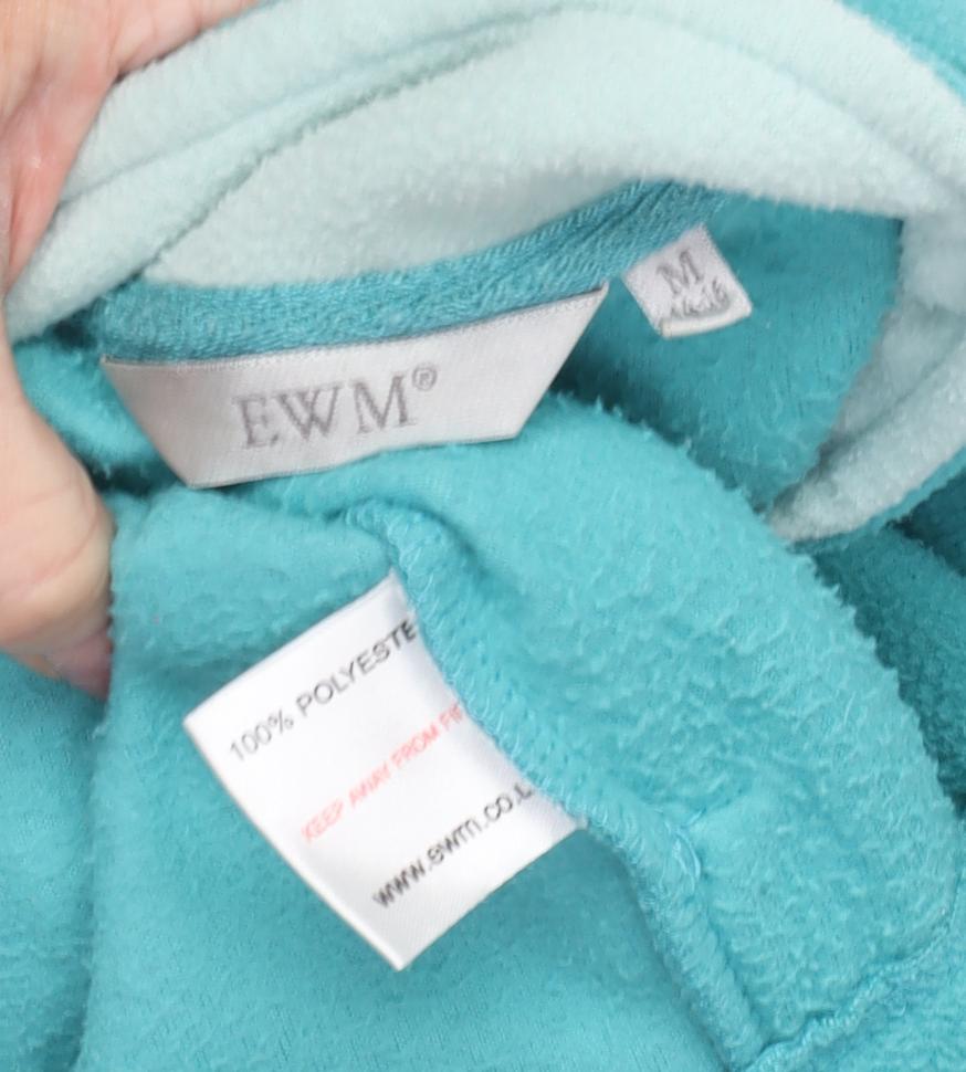 EWM Women's Blue Jacket, Medium, Fleece, Casual