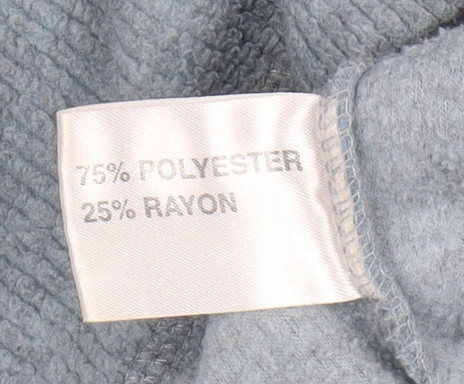 Compliments Women's Blue Knit Jacket Size S