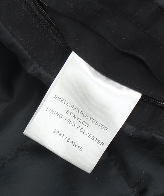 Greenwoods Men's Black Medium Coat, Classic Style