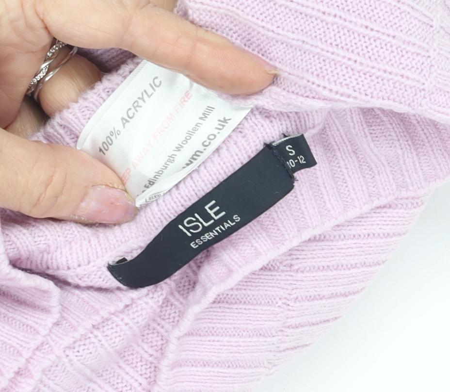 Isle Essentials Women's Pink Pullover Jumper S