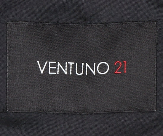 Ventuno 21 Men's Grey Long Blazer Size 38L
