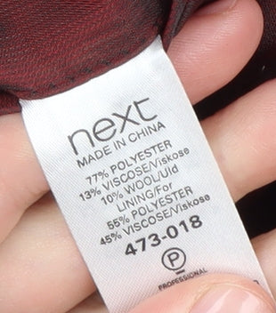 Next Men's Grey Blazer Size 40R Regular Fit