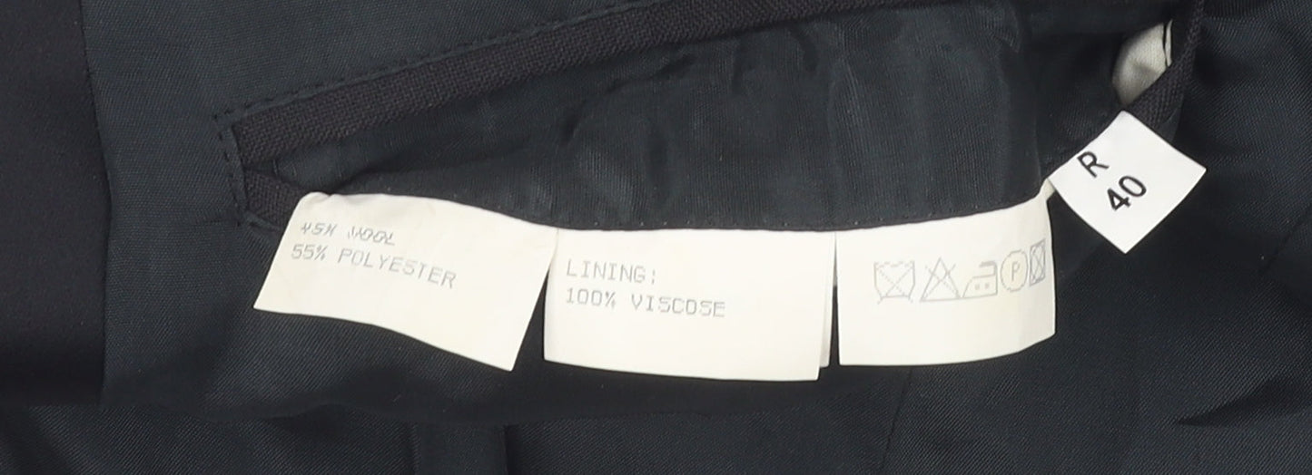 Nicholas Rowe Men's Black Tuxedo Jacket - Size 40R