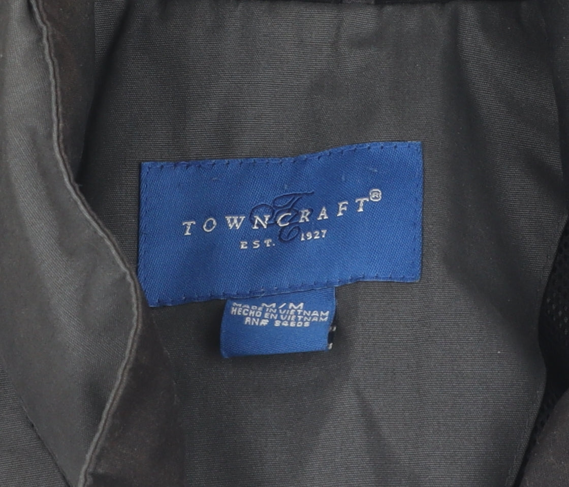 Towncraft Men's Grey Bomber Jacket - Size M