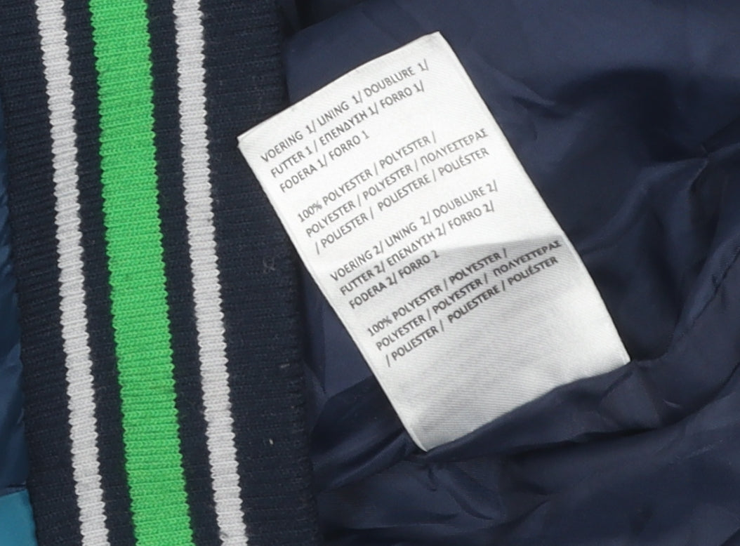 Petrol Industries Boys Blue Bomber Jacket 152