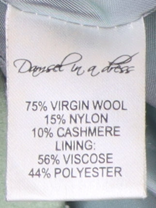 Damsel in a Dress Women's Green Pea Coat Size 10