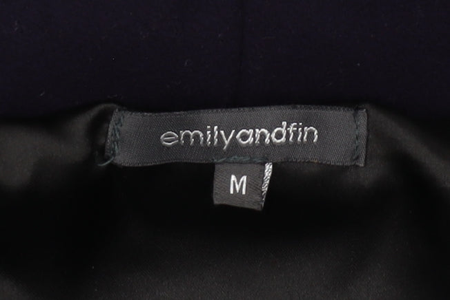 Emily and Fin Women's Black Coat Medium