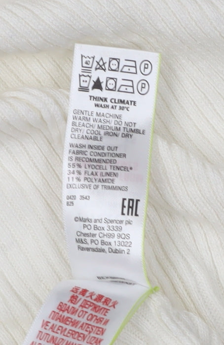 Marks & Spencer Ivory Cardigan XS Women's Knitwear