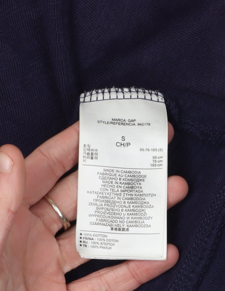 Gap Unisex Purple Full Zip Hoodie Size S