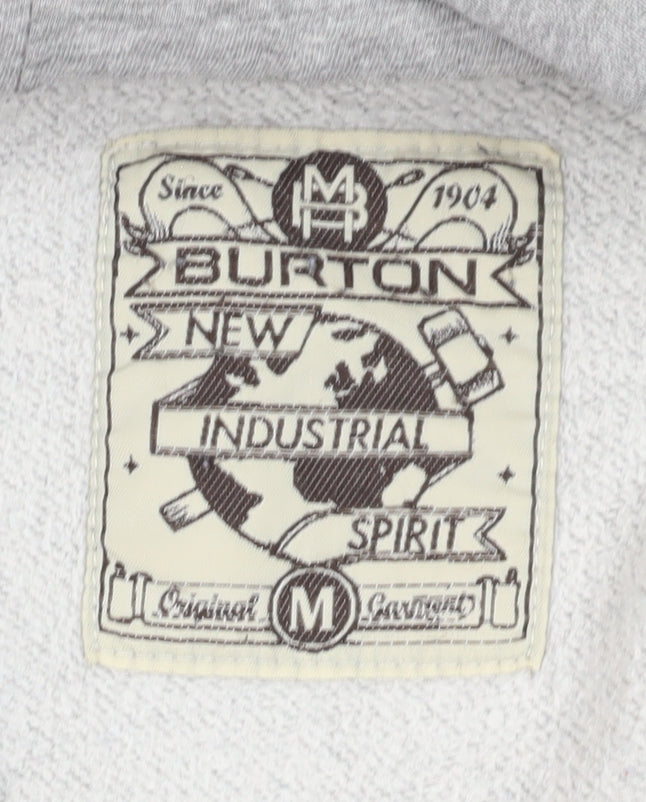 Burton Grey Men's Pullover Hoodie M