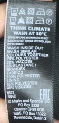 Marks & Spencer Black Women's Blazer Size 8