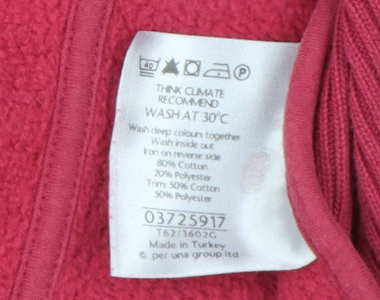 Marks & Spencer Women's Red Hooded Jacket L