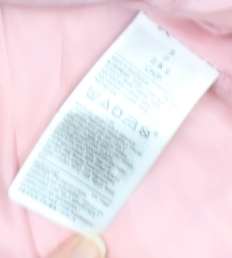 Gap Women's Purple Puffer Jacket S - Casual Mid-Length