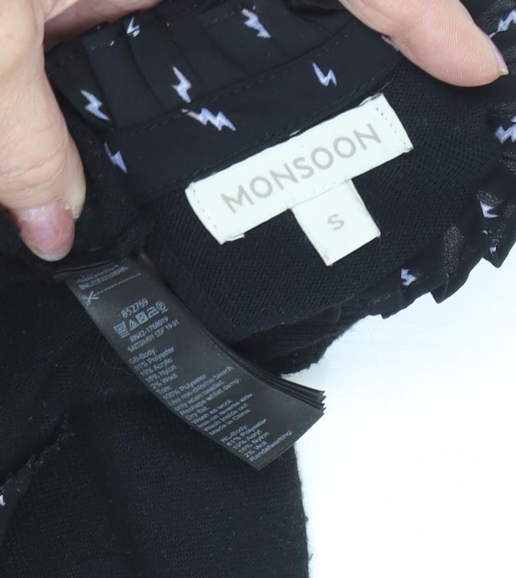 Monsoon Women's Black Pullover Jumper Size S