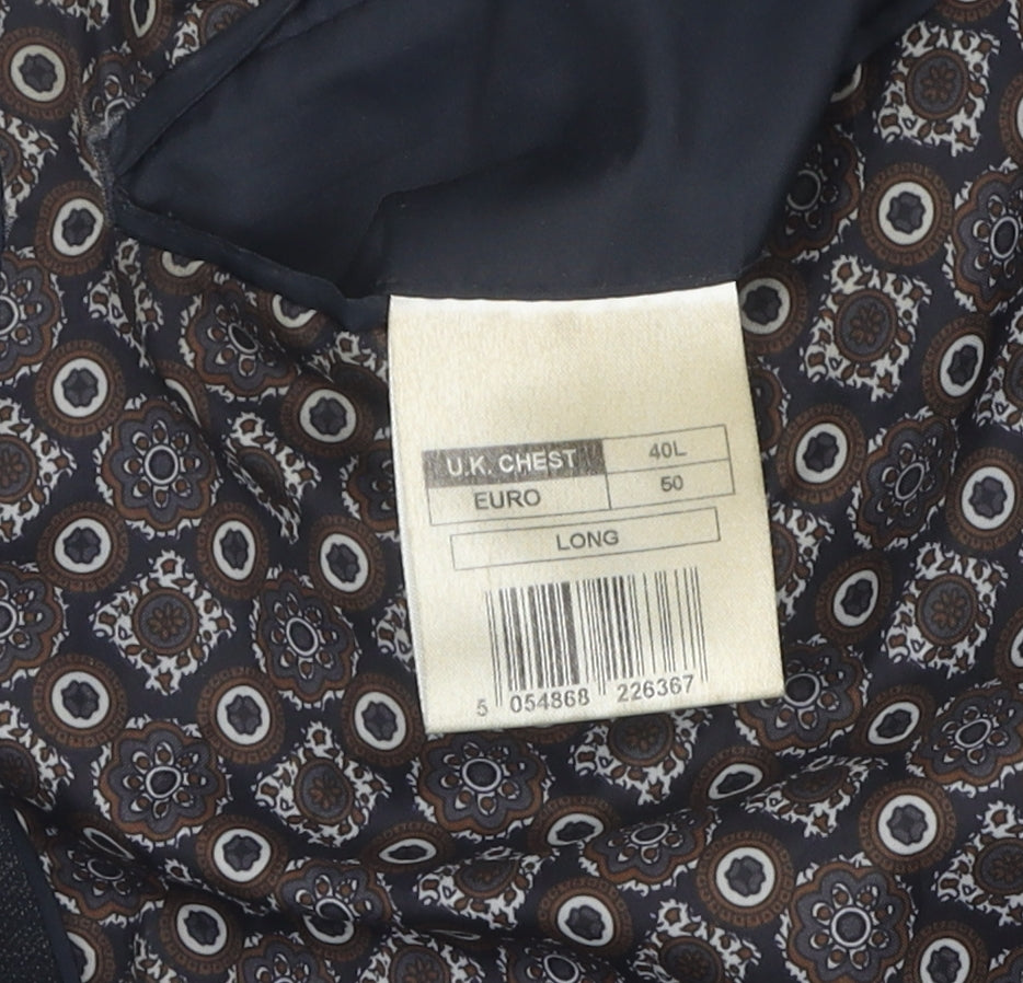 Red Herring Men's Grey Check Blazer 40L