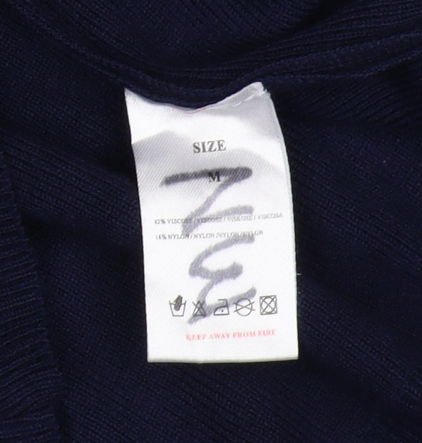 QED London Women's Blue Pullover Jumper M