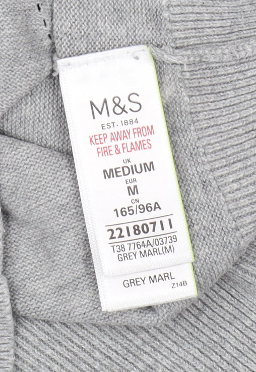 Marks & Spencer Women's Grey Star Pullover, Medium