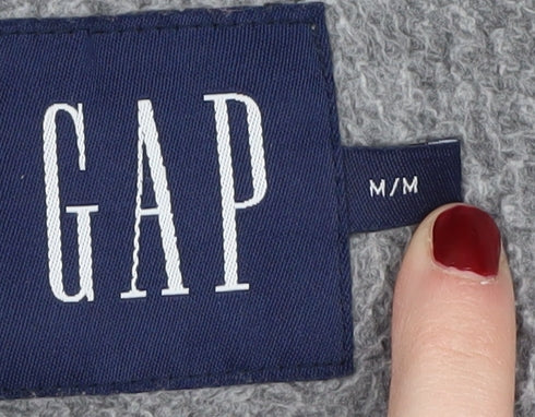 GAP Men's Grey Full Zip Jacket M Casual