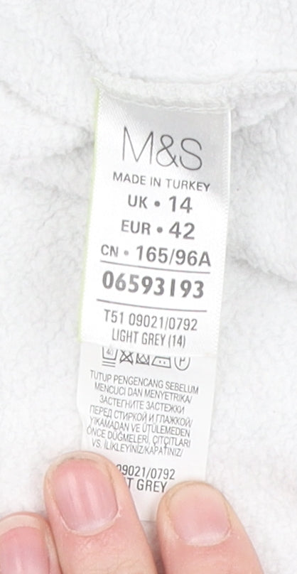Marks & Spencer Women's Grey Pullover Sweatshirt