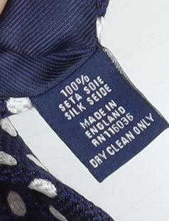 Charles Tyrwhitt Blue Silk Polka Dot Men's Slim Tie