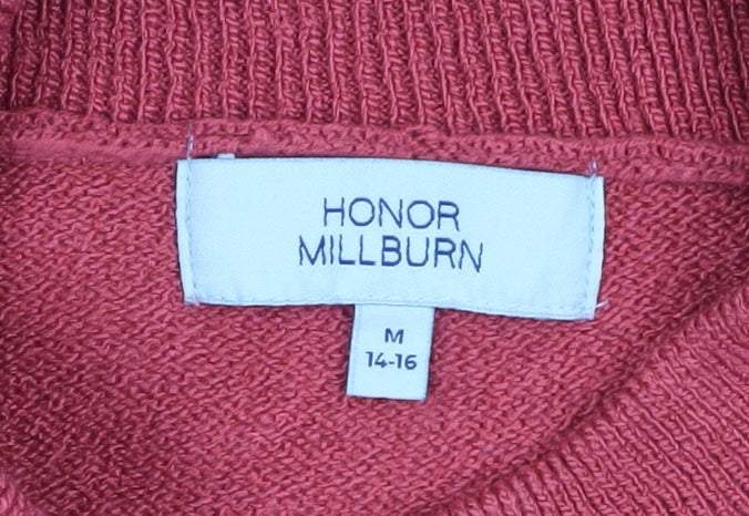 Honor Millburn Women's Red Pullover Jumper M
