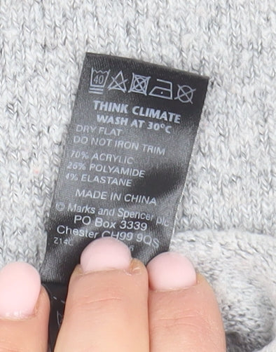 Marks & Spencer Women's Grey Jumper Size 16