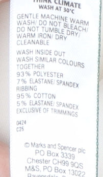 Marks & Spencer Ivory Pullover Hoodie Women's Size 10