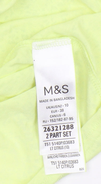 Marks & Spencer Women's Yellow T-Shirt