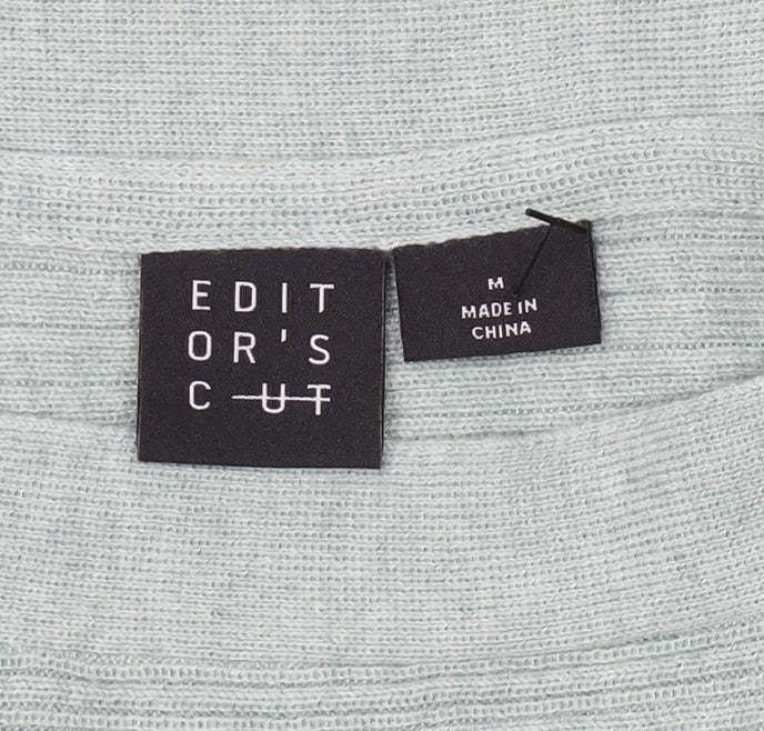 Editor's Cut Women's Green M Pullover Knit Jumper
