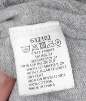 Monsoon Women's Grey V-Neck Cardigan Size 10