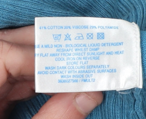 Oasis Women’s Blue Cardigan - Size 2