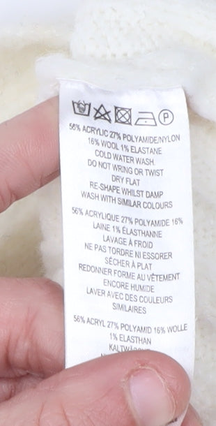 French Connection Women's Ivory XS Jumper