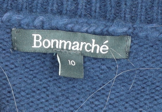 Bonmarché Women's Blue Pullover Jumper Size 10