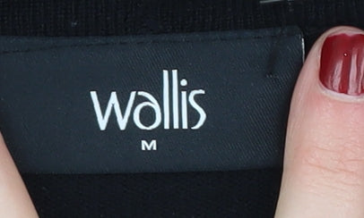 Wallis Women's Black Medium Cardigan with Buttons