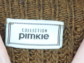 Pimkie Women's Brown Pullover Jumper, Size S, Acrylic