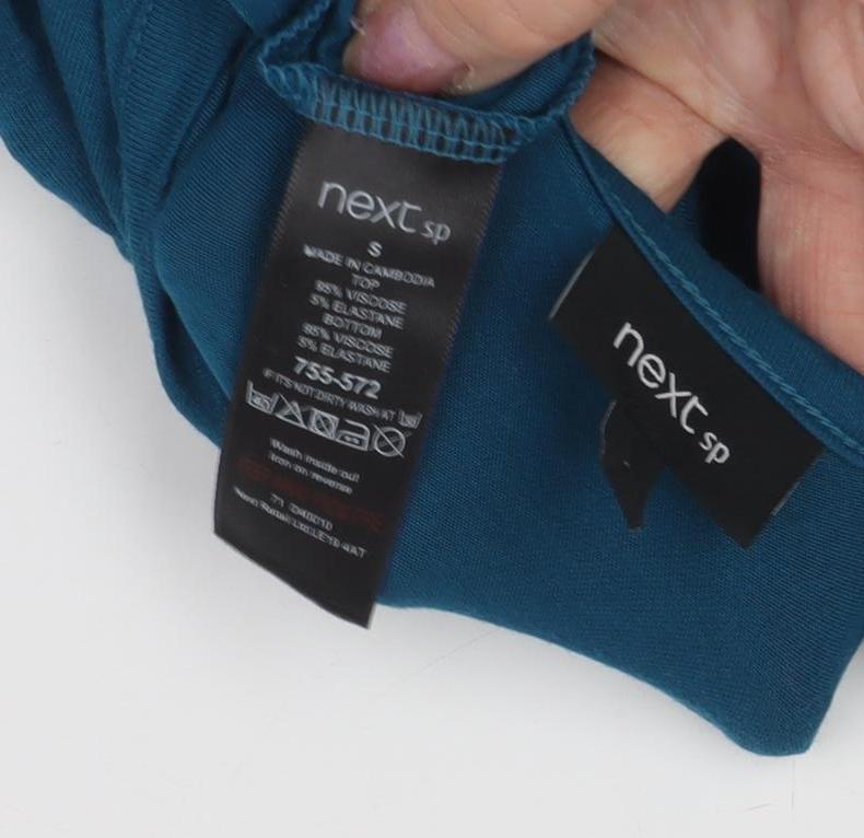 Next Women's Blue Basic T-Shirt, Size S, Casual Wear