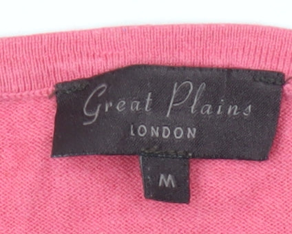 Great Plains Women's Pink Pullover Jumper, M