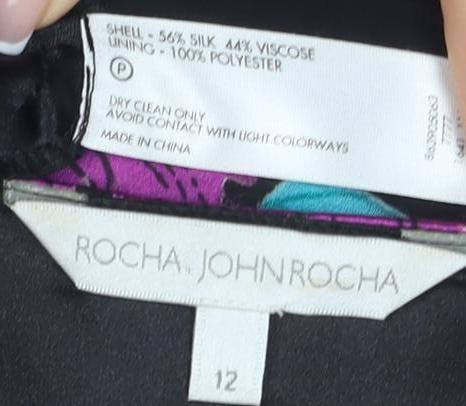 RJR.John Rocha Women's Multicoloured Floral Asymmetric Dress
