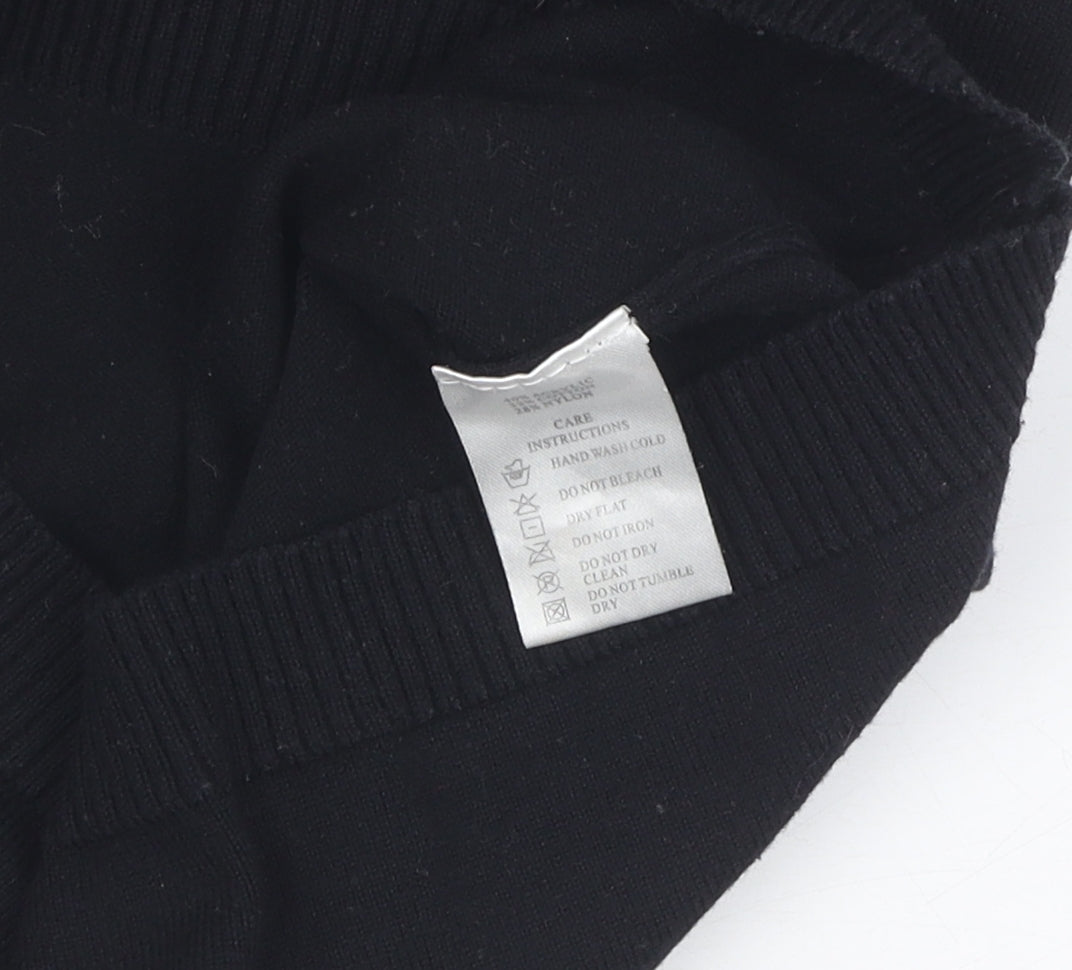 Motel Women's Black Pullover Jumper XS