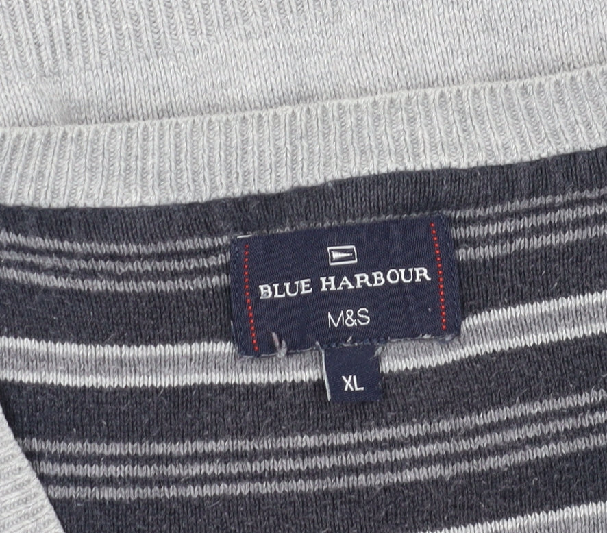 Marks & Spencer Mens Grey XL Pullover Jumper