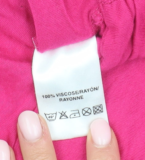 Pomodoro Women's Pink Shrug Size 16 Long Sleeve