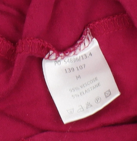 Micha Women's Red Long Sleeve Studded Blouse