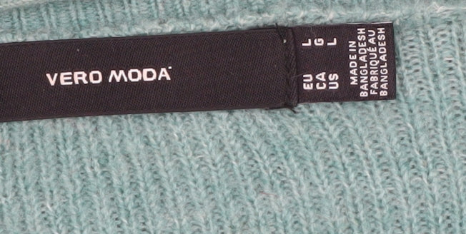 Vero Moda Women's Green Pullover Jumper L