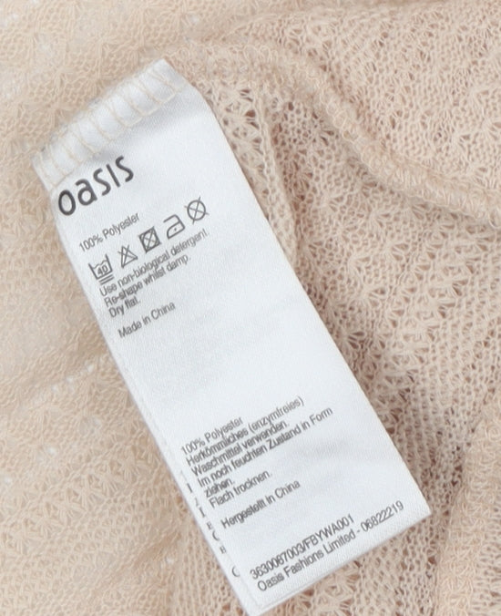 Oasis Women's Beige Cardigan - Small