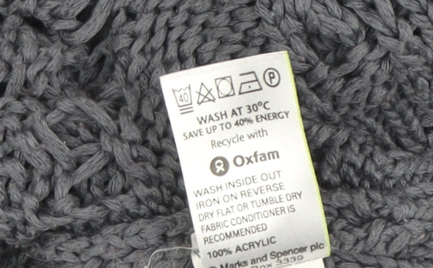 Marks and Spencer Women's Grey Cardigan Size 14