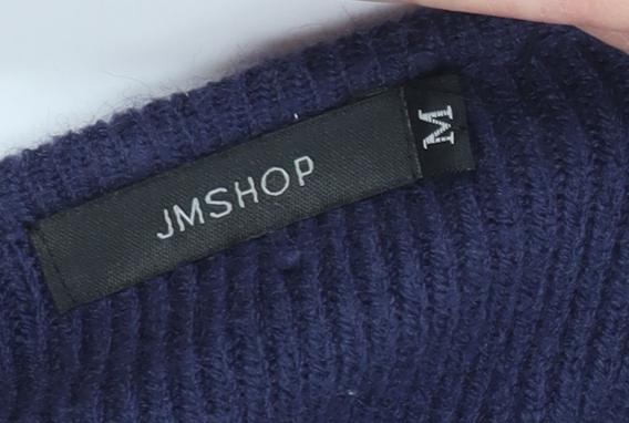 JMSHOP Women's Blue Pullover Jumper - M