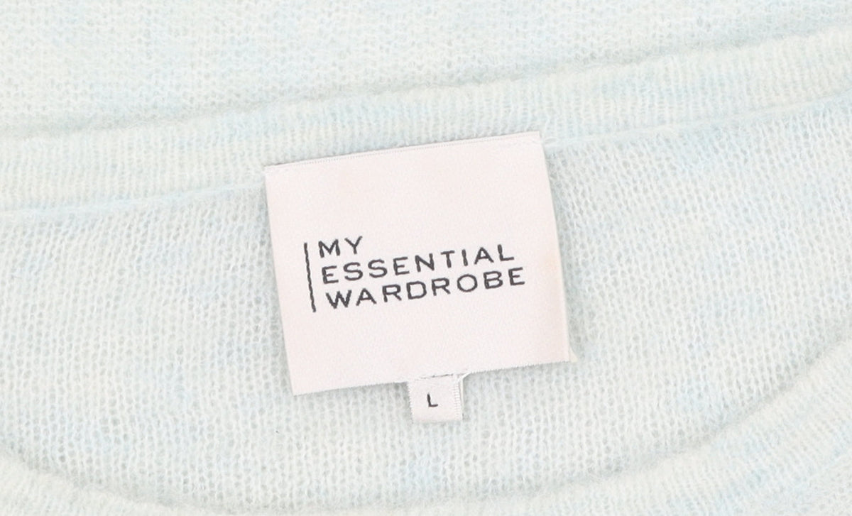 My Essential Wardrobe Women's L White Knit Jumper
