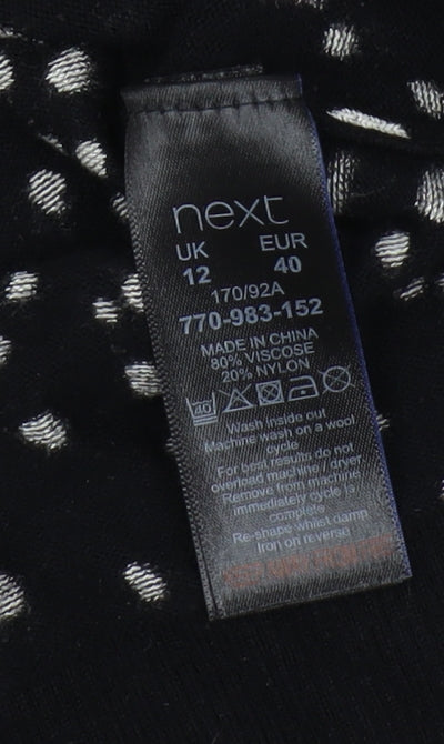 Next Women's Multicoloured Animal Print Pullover Jumper Size 12